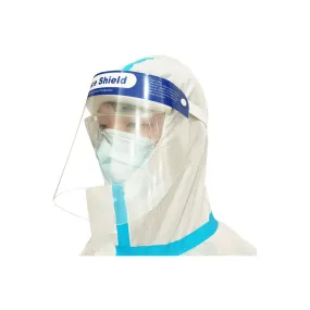 10 Reusable Plastic Safety Face Shields