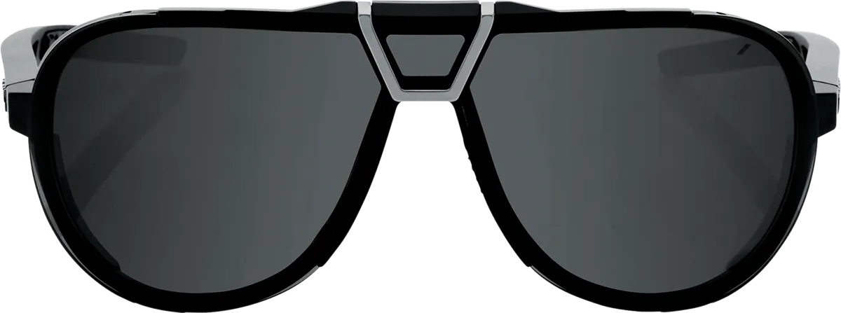 100% Westcraft Sunglasses - Matte Black - Smoke 61046-102-01