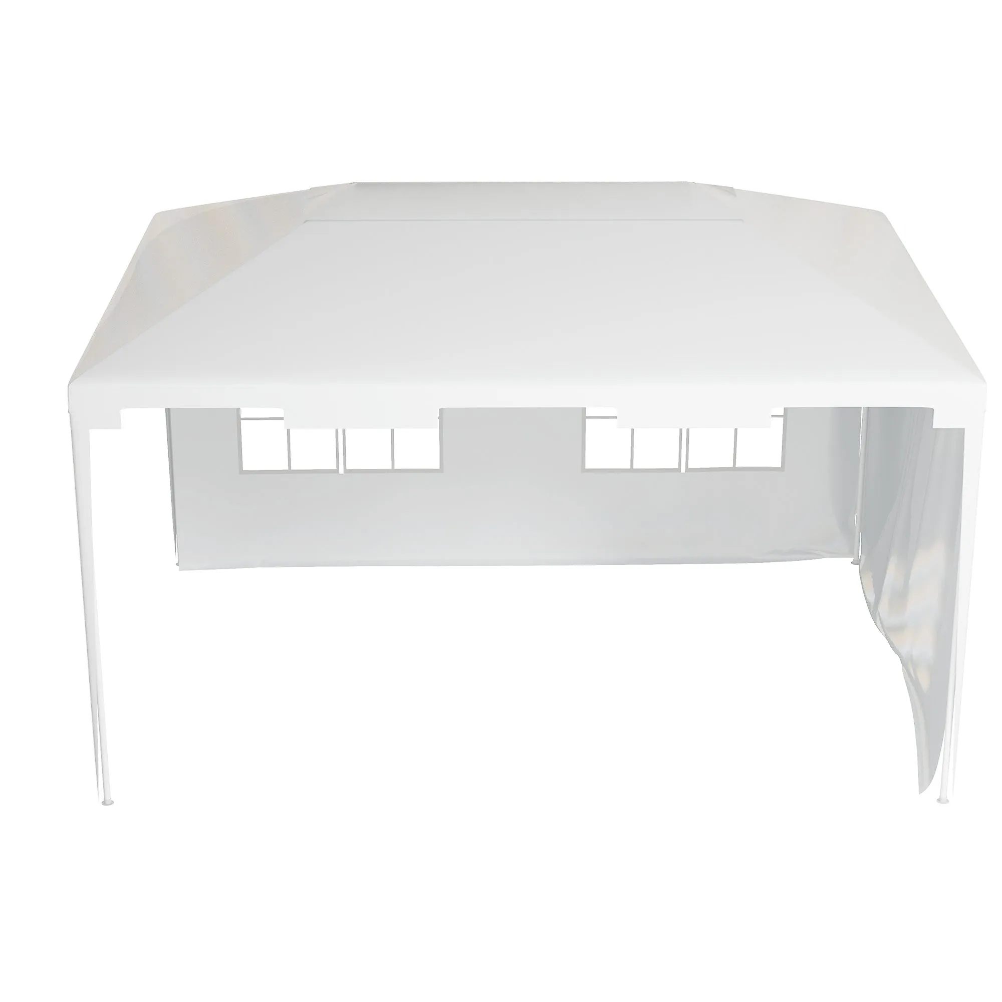 3 x 4m Half-Open Garden Gazebo