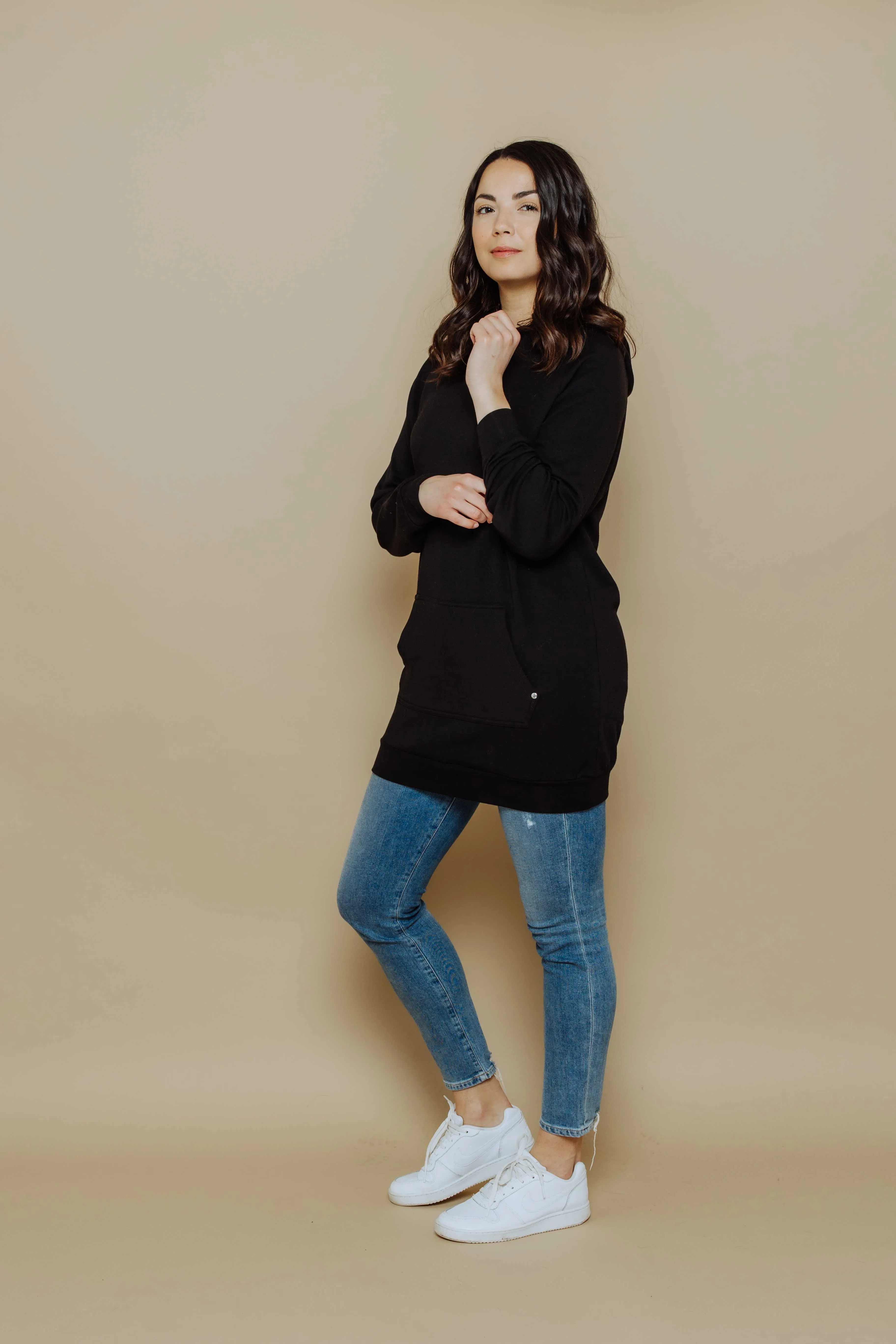 Ally-Luxe Fleece Oversize Hoody