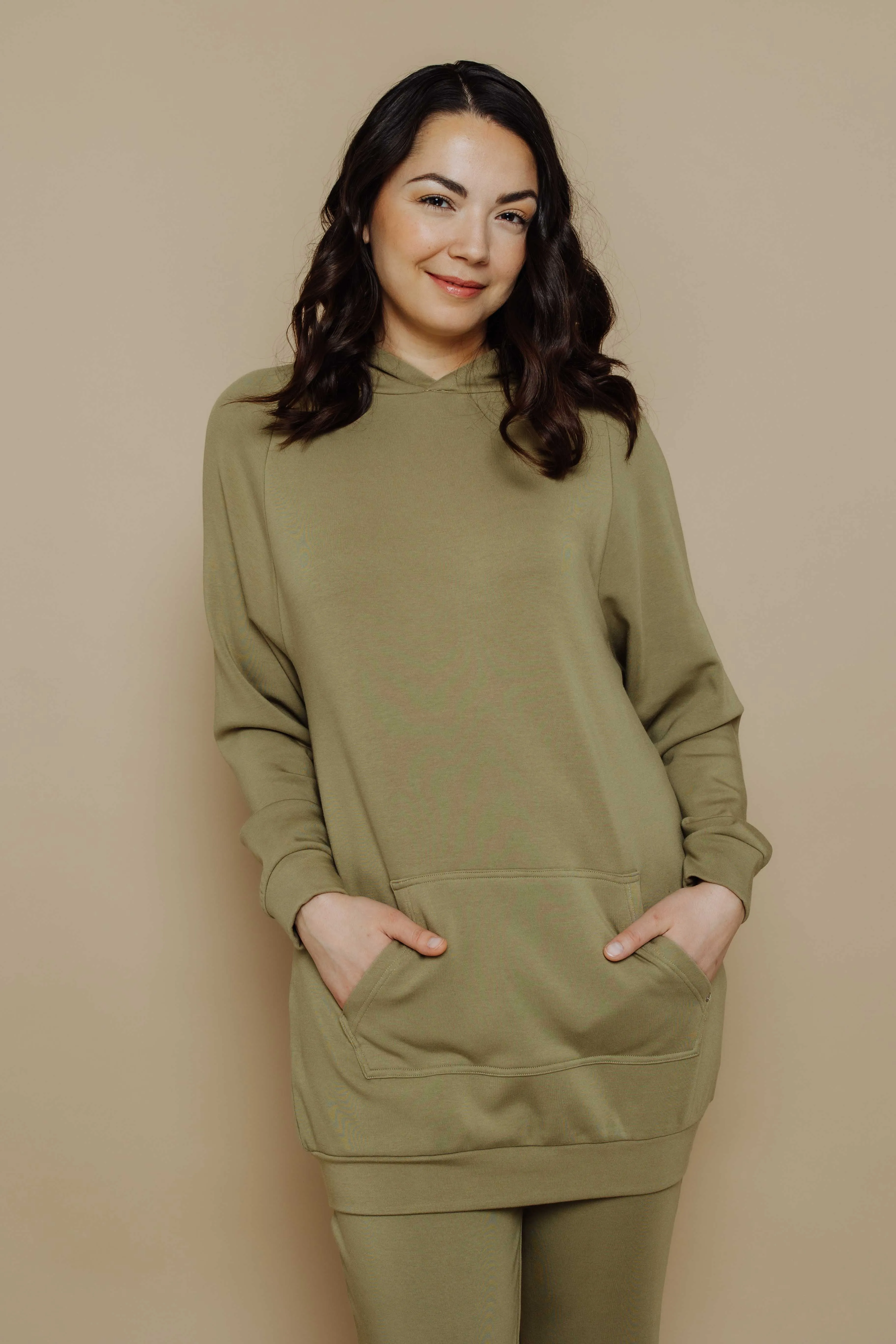 Ally-Luxe Fleece Oversize Hoody