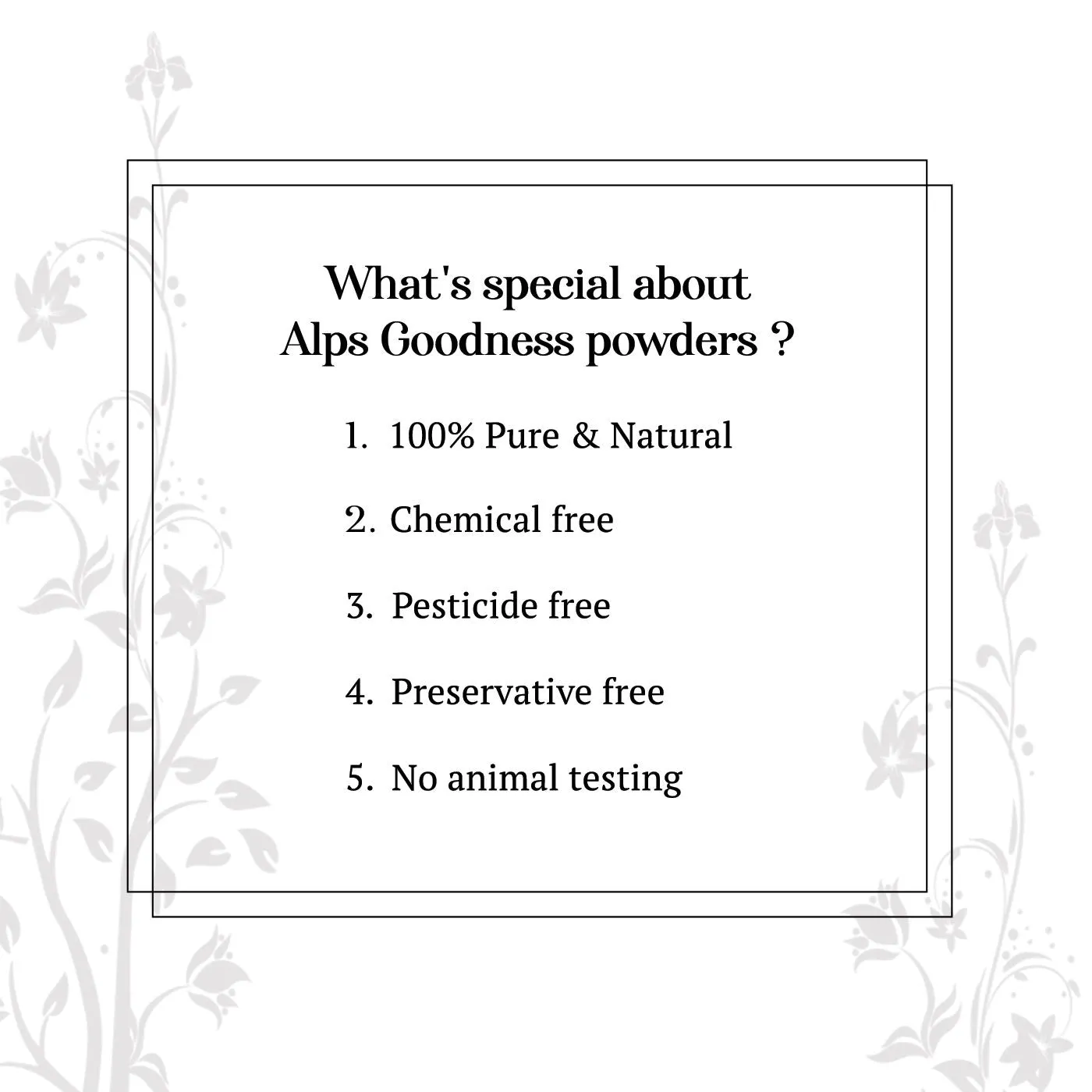 Alps Goodness Powder - Reetha (50g) |100% Natural Powder | No Chemicals, No Preservatives, No Pesticides| Natural Hair Mask| Soap Nut