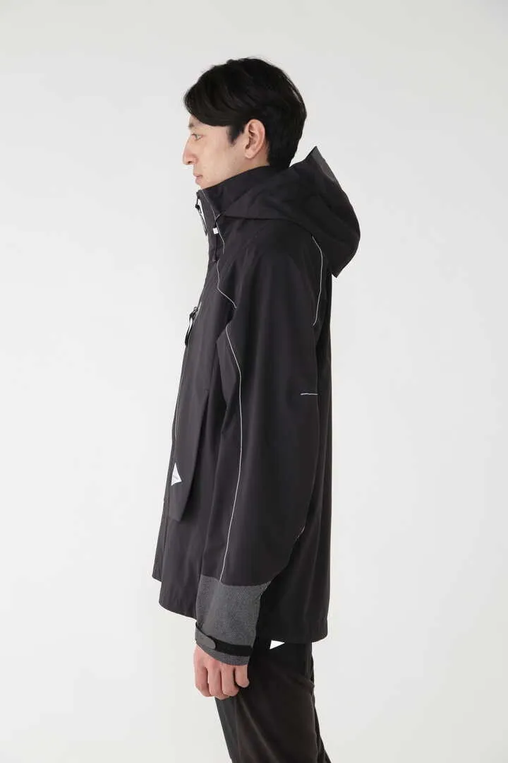and wander - Pertex Shield Rain Jacket - Black