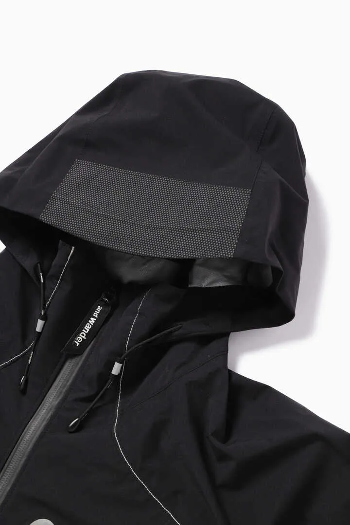 and wander - Pertex Shield Rain Jacket - Black