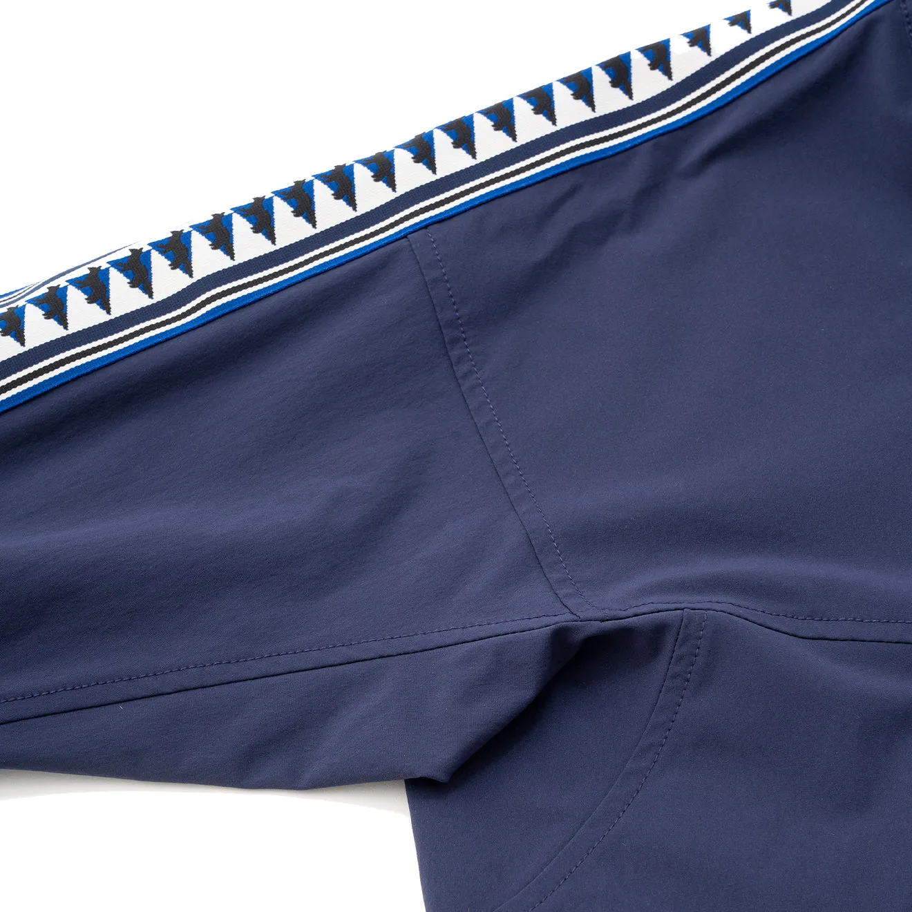 And Wander x Maison Kitsune Trak Hoodie Navy