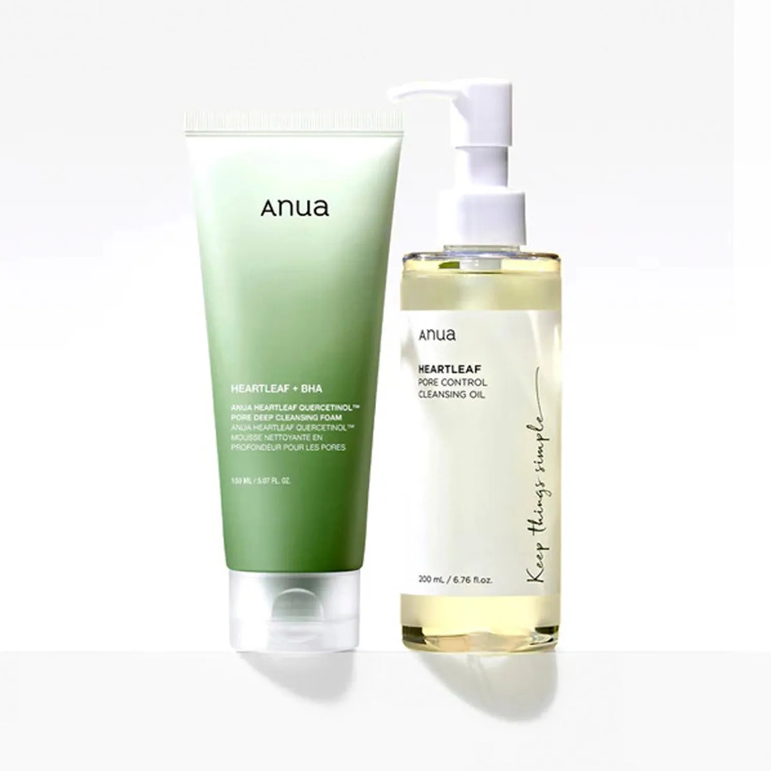 Anua Heartleaf Quercetinol Pore Deep Cleansing Foam 5.07oz/150ml