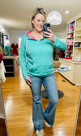 Audre Hoodie- Mint