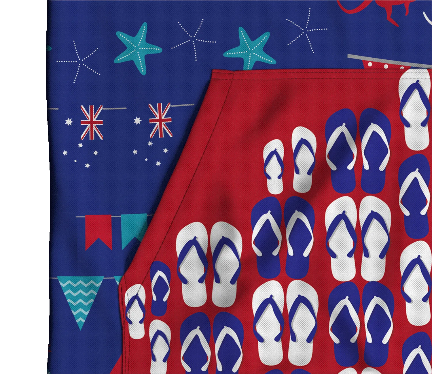 AUSTRALIAN FLAG OF LOVES LIGHTWEIGHT SUN HOODIE