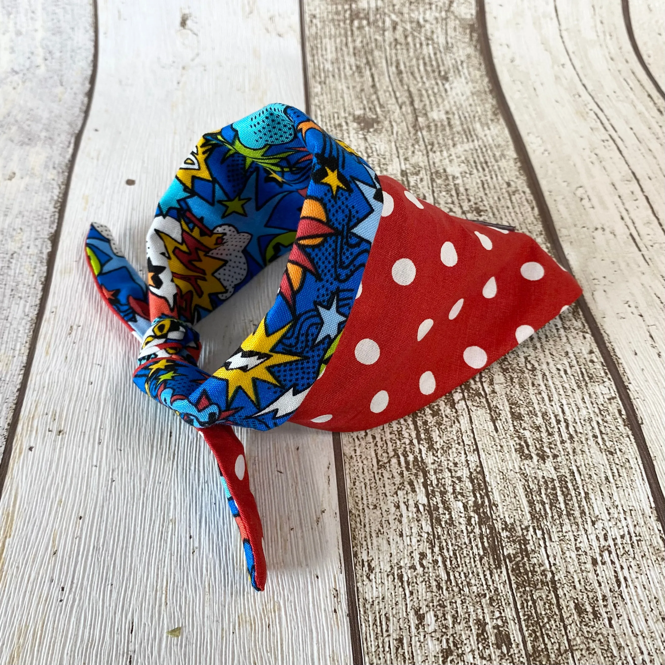 BANG! POP! WOW! Dog Bandana
