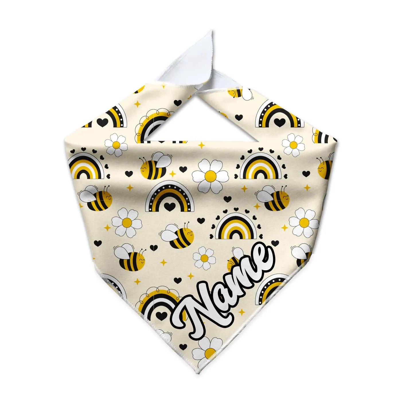 Bee Happy Cooling Dog Bandana
