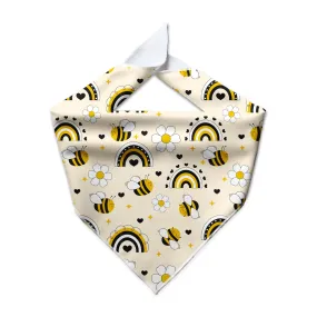 Bee Happy Cooling Dog Bandana