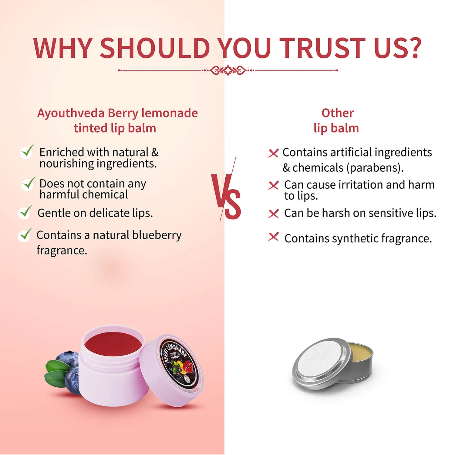 Berry Lemonade Tinted Balm ( Net Qty-10g )