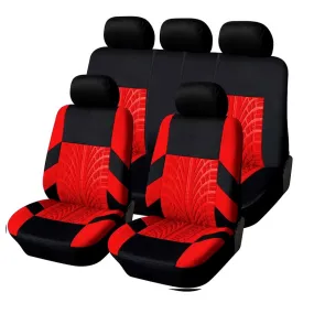 Black and Red Car Seat Covers