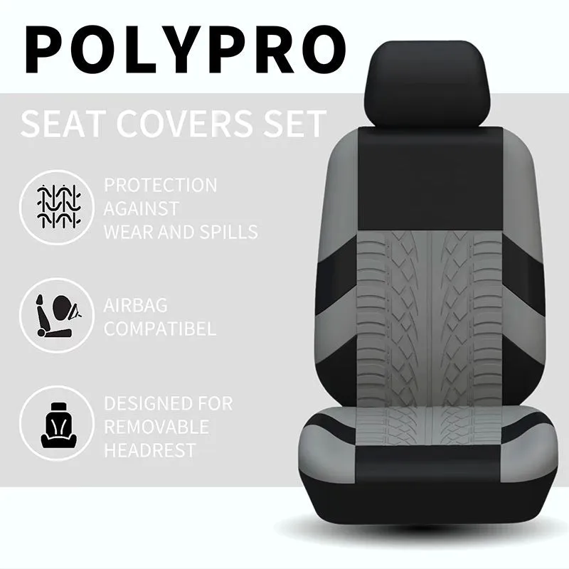 Black and Red Car Seat Covers