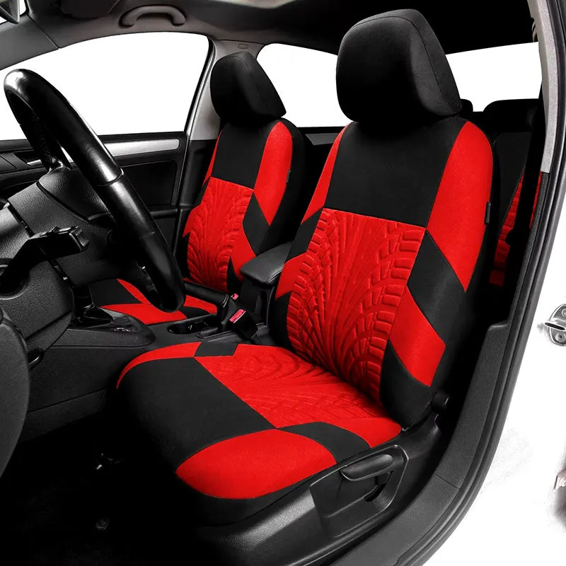 Black and Red Car Seat Covers