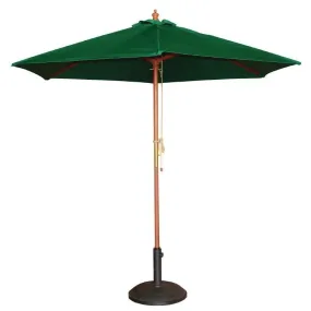 Bolero Round Parasol 2.5m Diameter Green - CB512