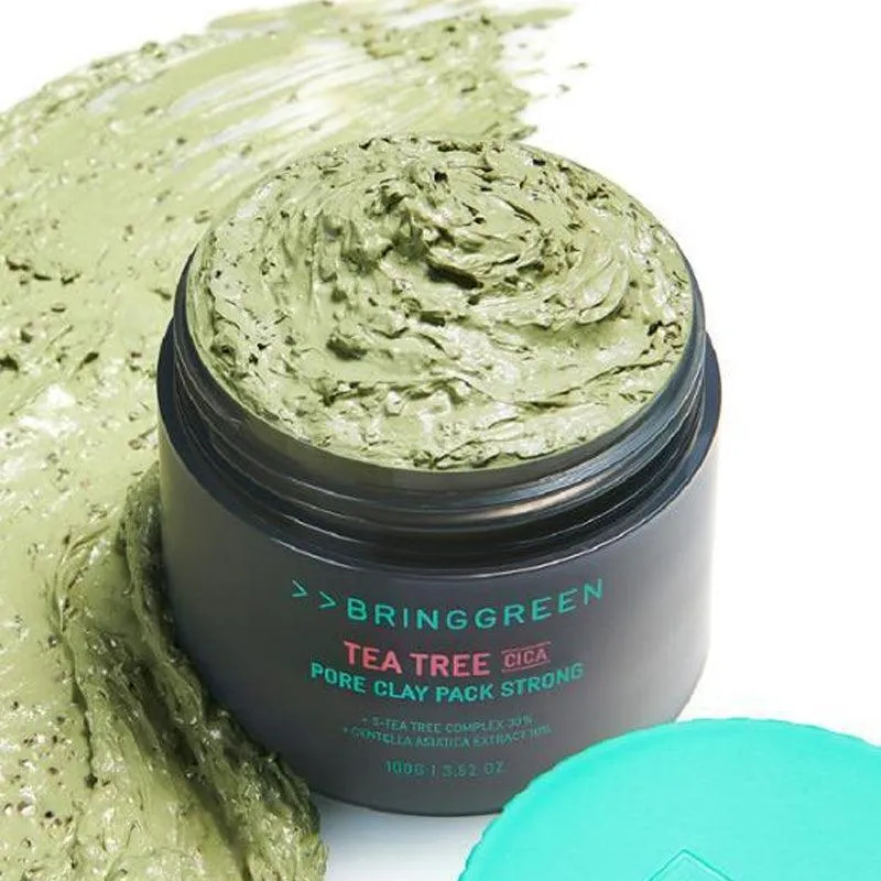 [BRING GREEN] Tea Tree Cica Pore Clay Pack Strong 100g
