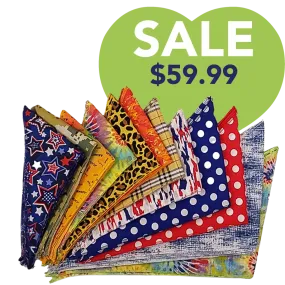 Casual Bandanas - 60 Assorted Sizes and Patterns by Bandanas Unlimited