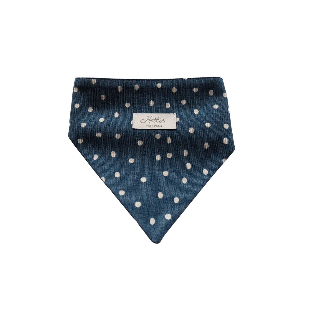 Charlie Dog Bandana - denim spot