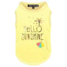 clara 'hello sunshine' tee