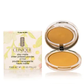 CLINIQUE/STAY-MATTE SHEER PRESSED POWDER 23 STAY OAT (MF) .27 OZ