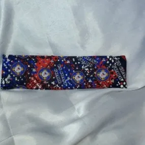 Coast Guard Bandana With Red and Clear Austrian Crystals (Sku1815)