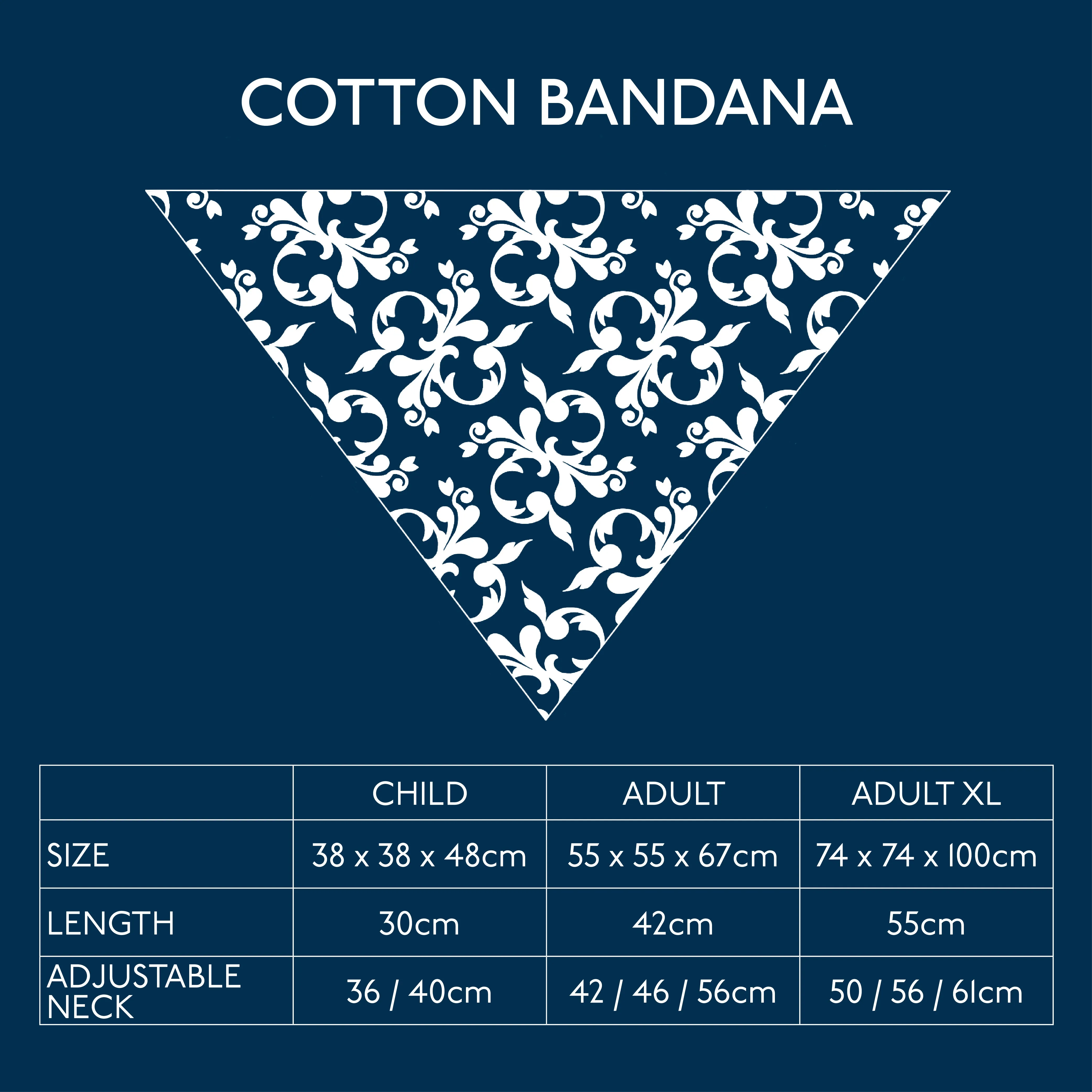 Cotton Bandana - Child