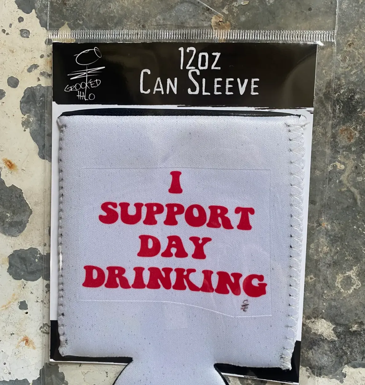 Crooked Halo - Funny Neoprene Can Sleeves