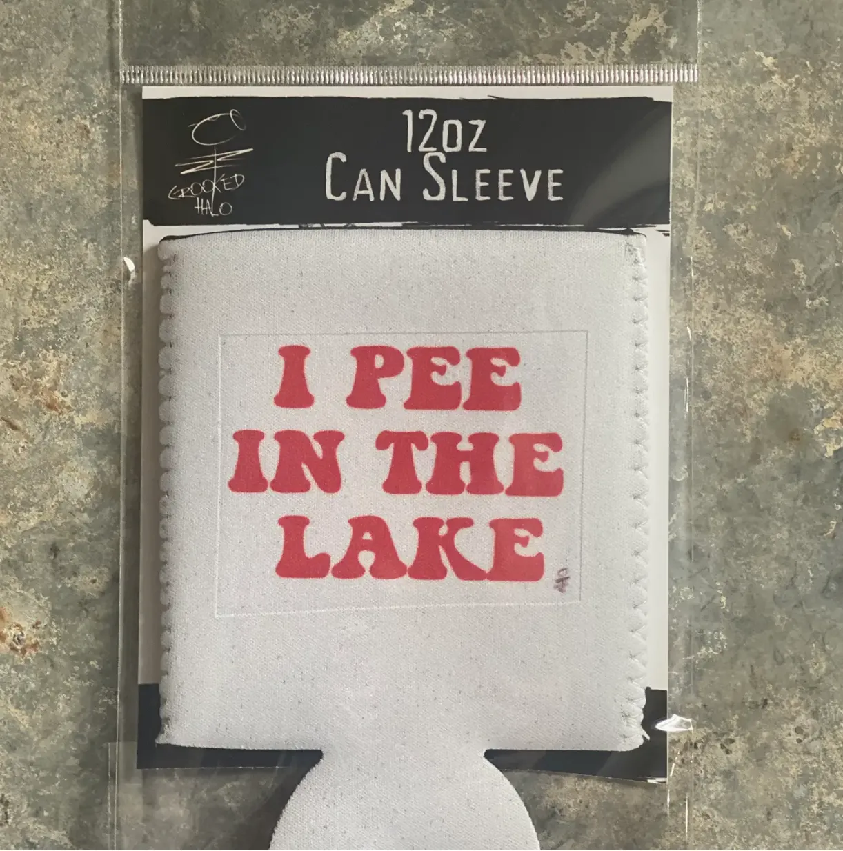 Crooked Halo - Funny Neoprene Can Sleeves