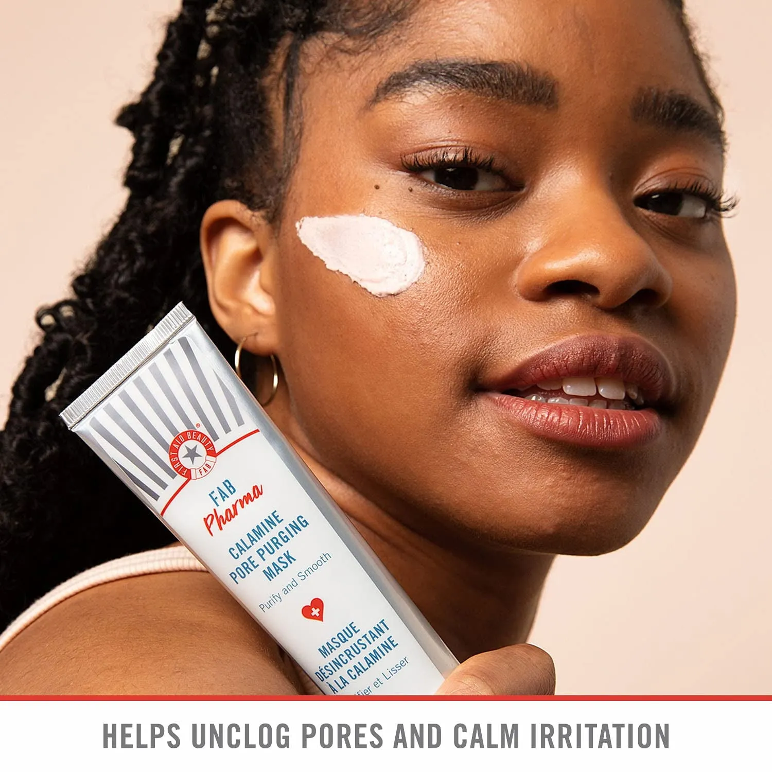 First Aid Beauty Fab Pharma Calamine Pore Purging Mask 2.5 oz