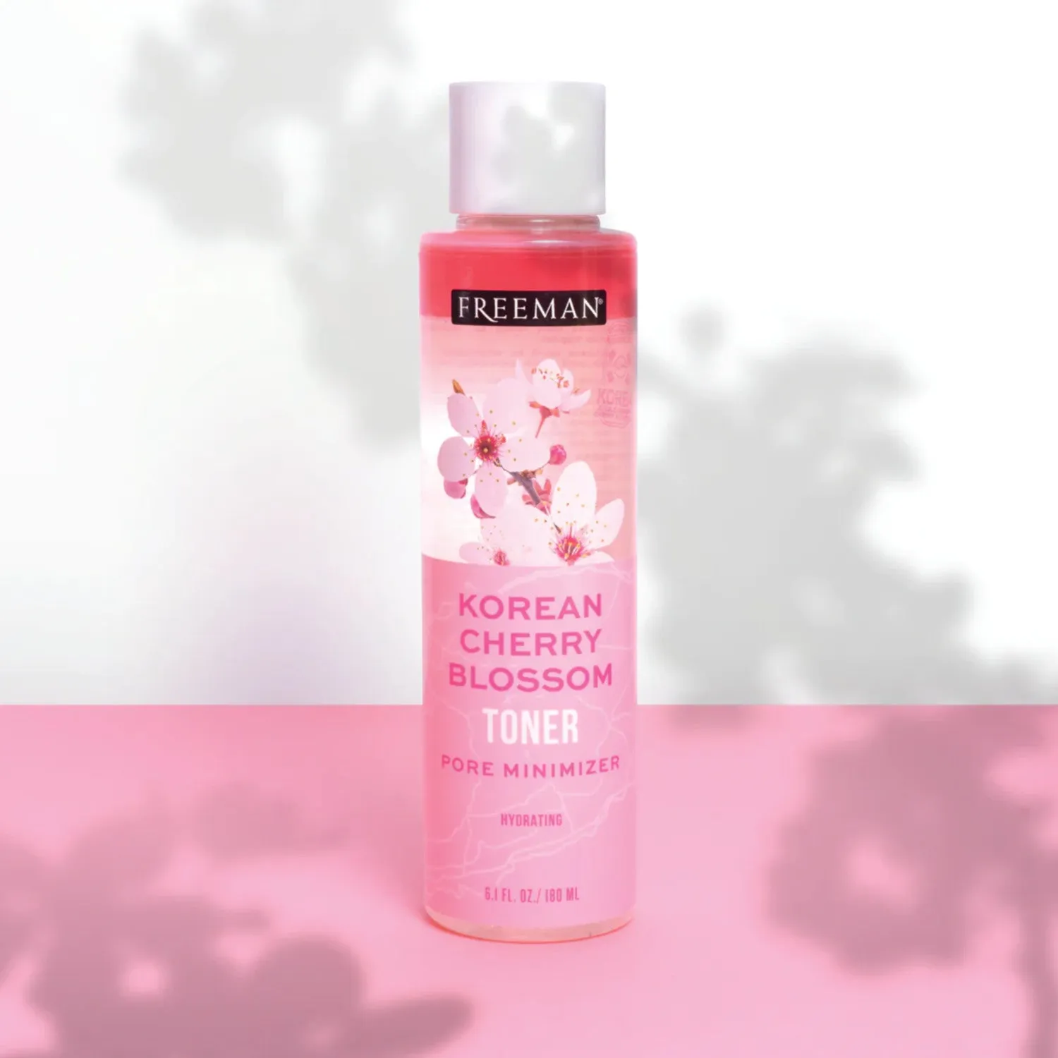Freeman Pore Minimizer Korean Cherry Blossom Toner 6.1oz/ 180ml