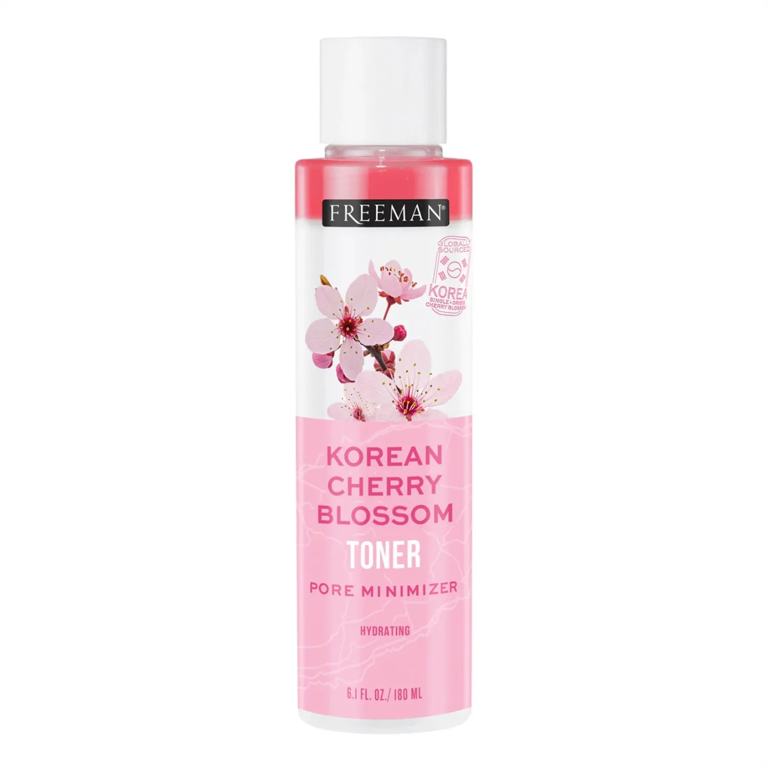 Freeman Pore Minimizer Korean Cherry Blossom Toner 6.1oz/ 180ml