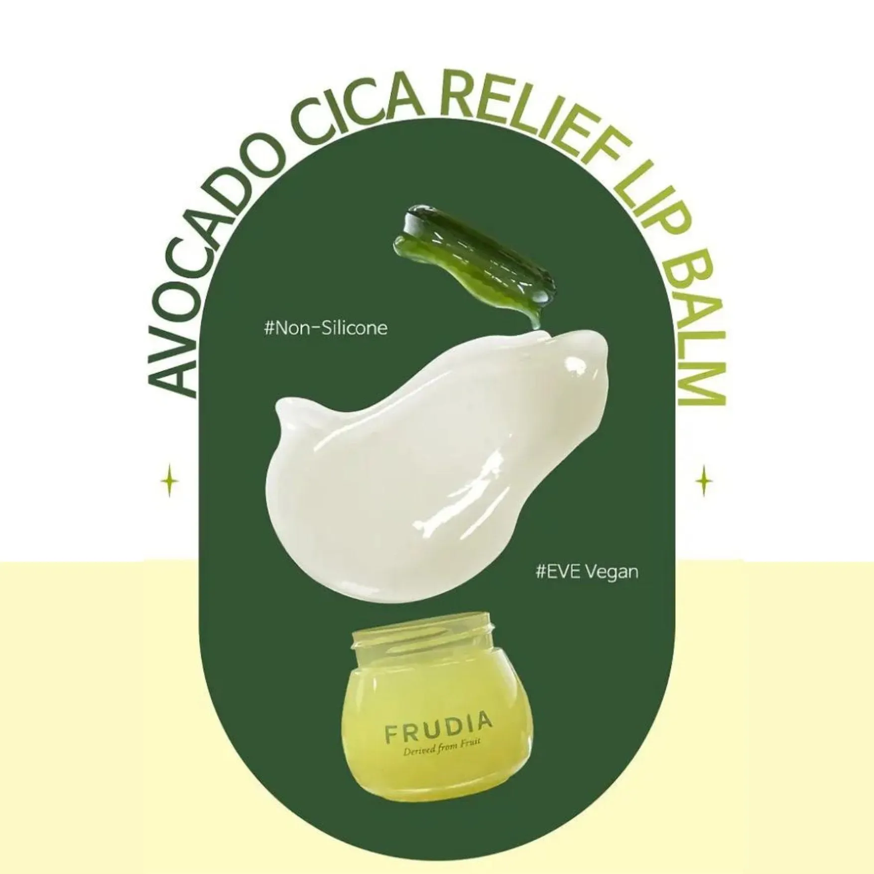 FRUDIA Avocado Cica Relif Lip Balm 10ml