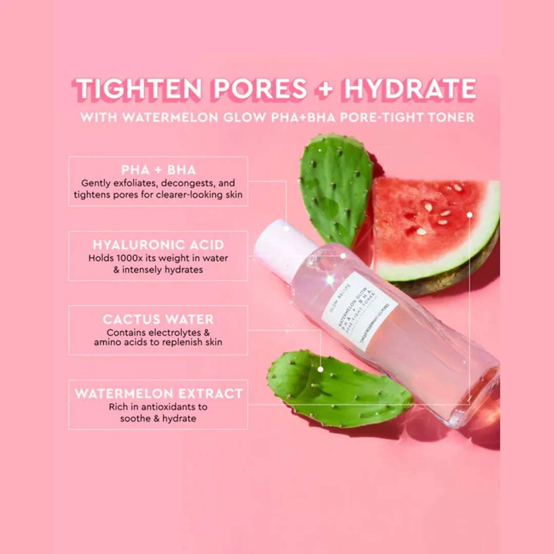Glow Recipe Watermelon Glow PHA  BHA Pore-Tight Toner