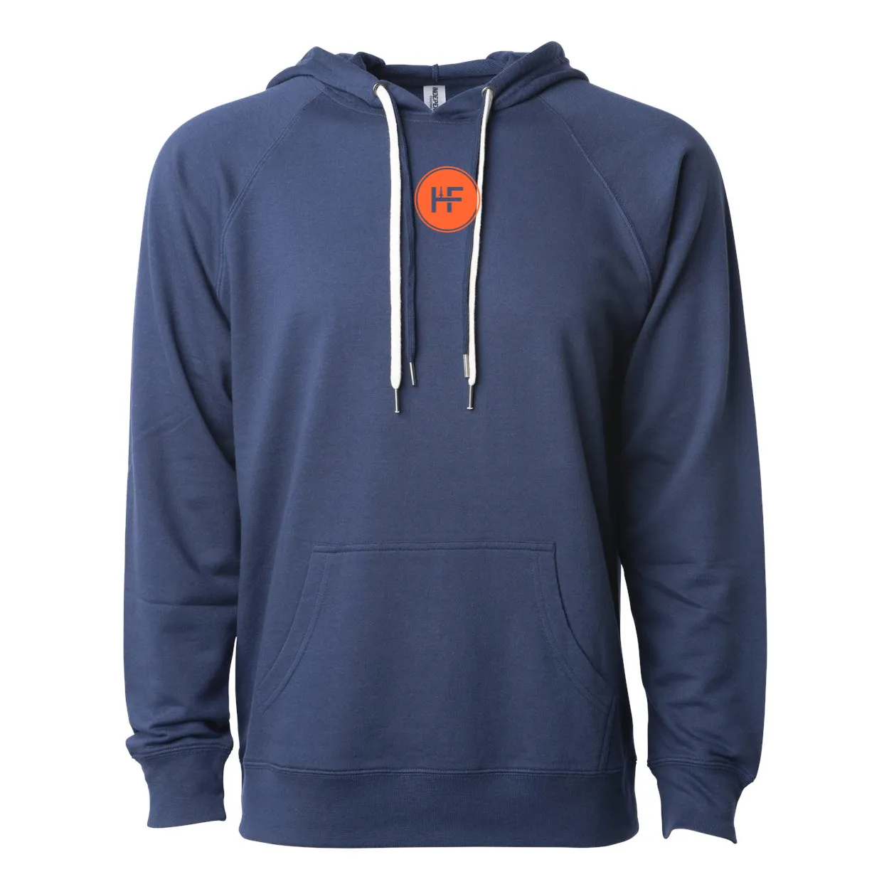 HF Icon Men's Lightweight Loopback Terry Hooded Sweatshirt
