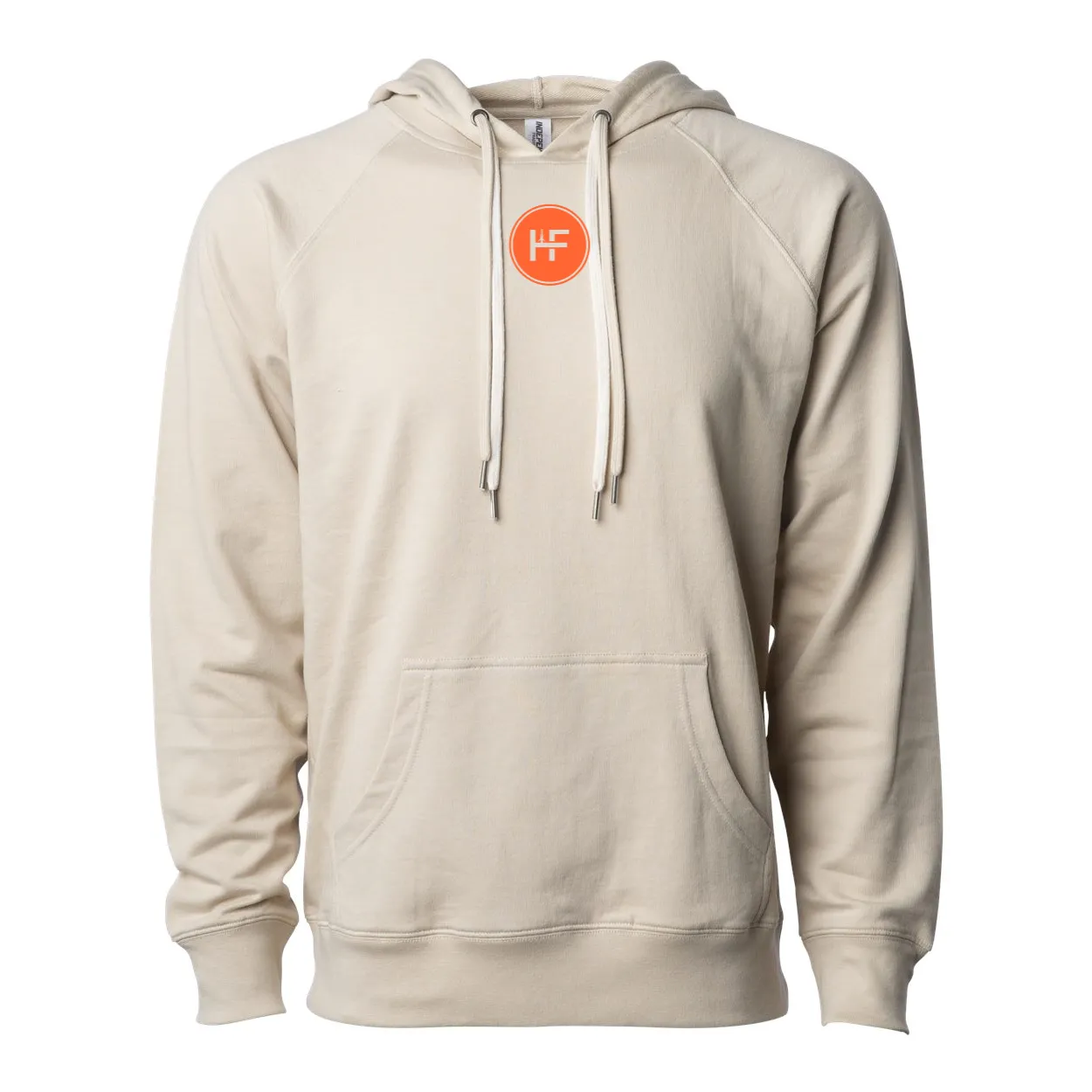 HF Icon Men's Lightweight Loopback Terry Hooded Sweatshirt