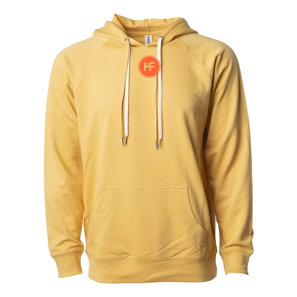 HF Icon Men's Lightweight Loopback Terry Hooded Sweatshirt