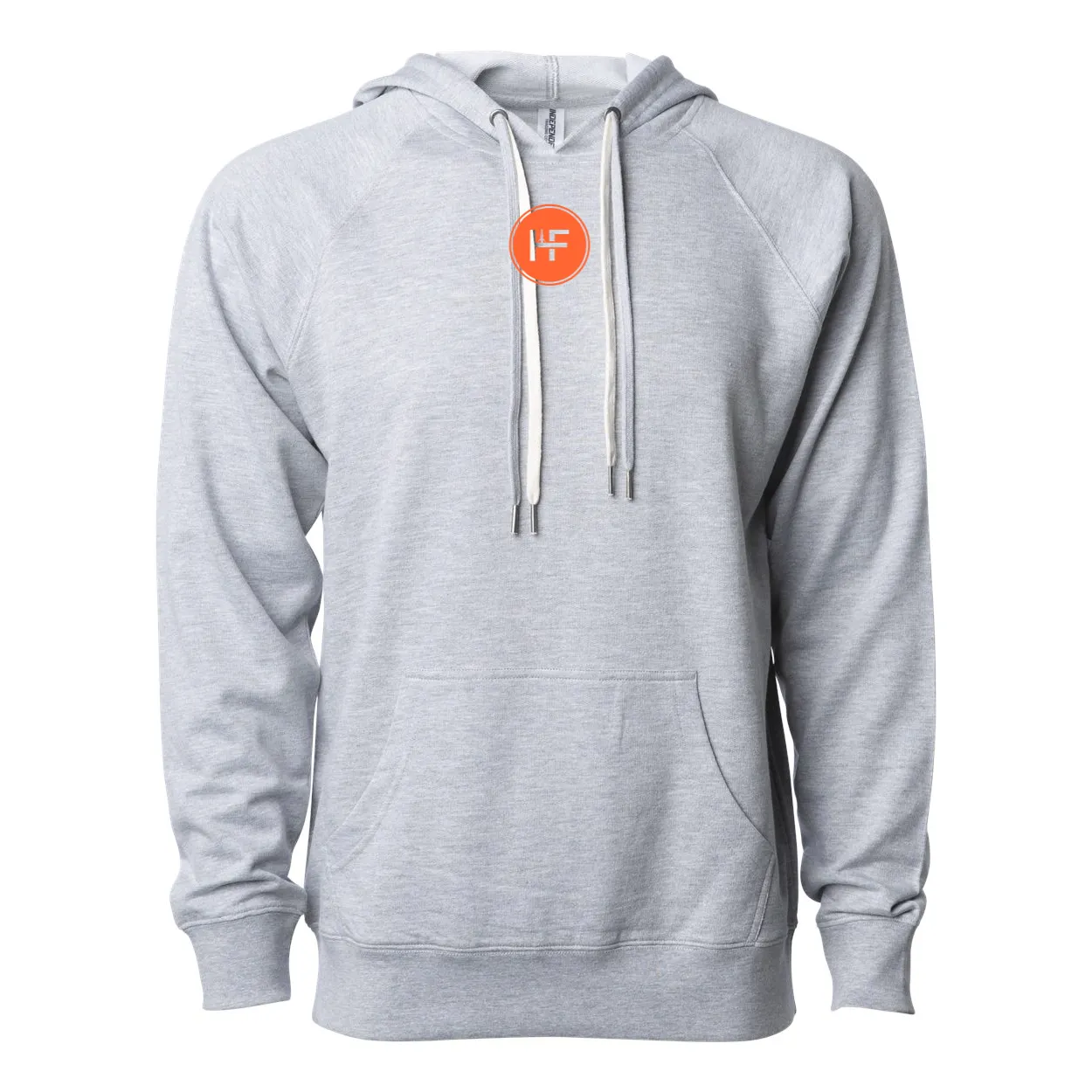 HF Icon Men's Lightweight Loopback Terry Hooded Sweatshirt
