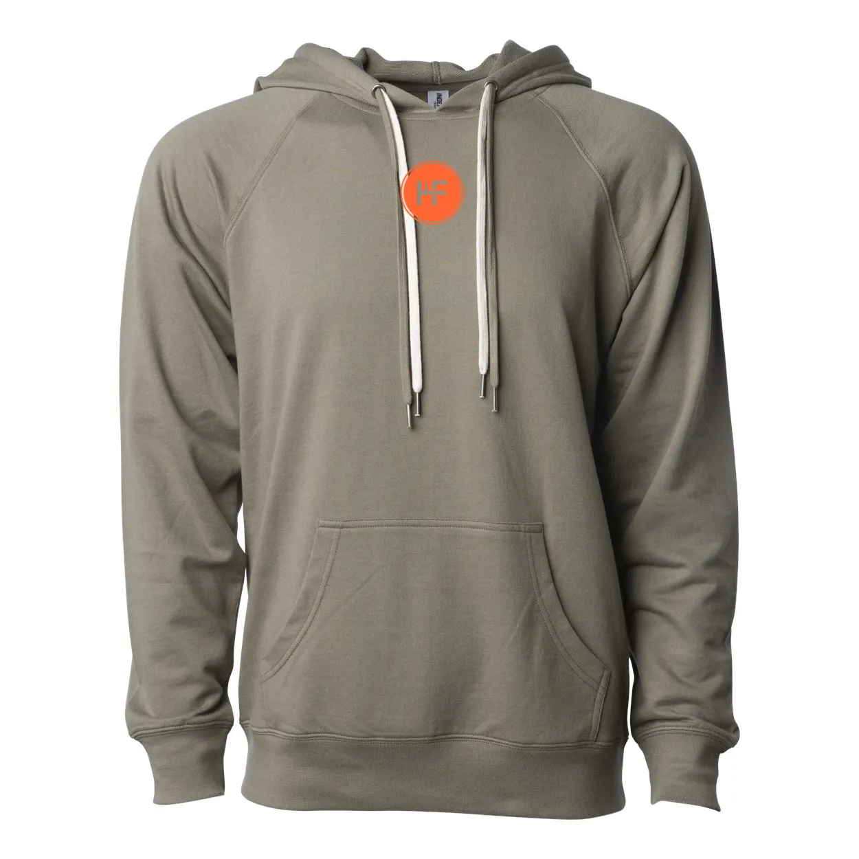 HF Icon Men's Lightweight Loopback Terry Hooded Sweatshirt