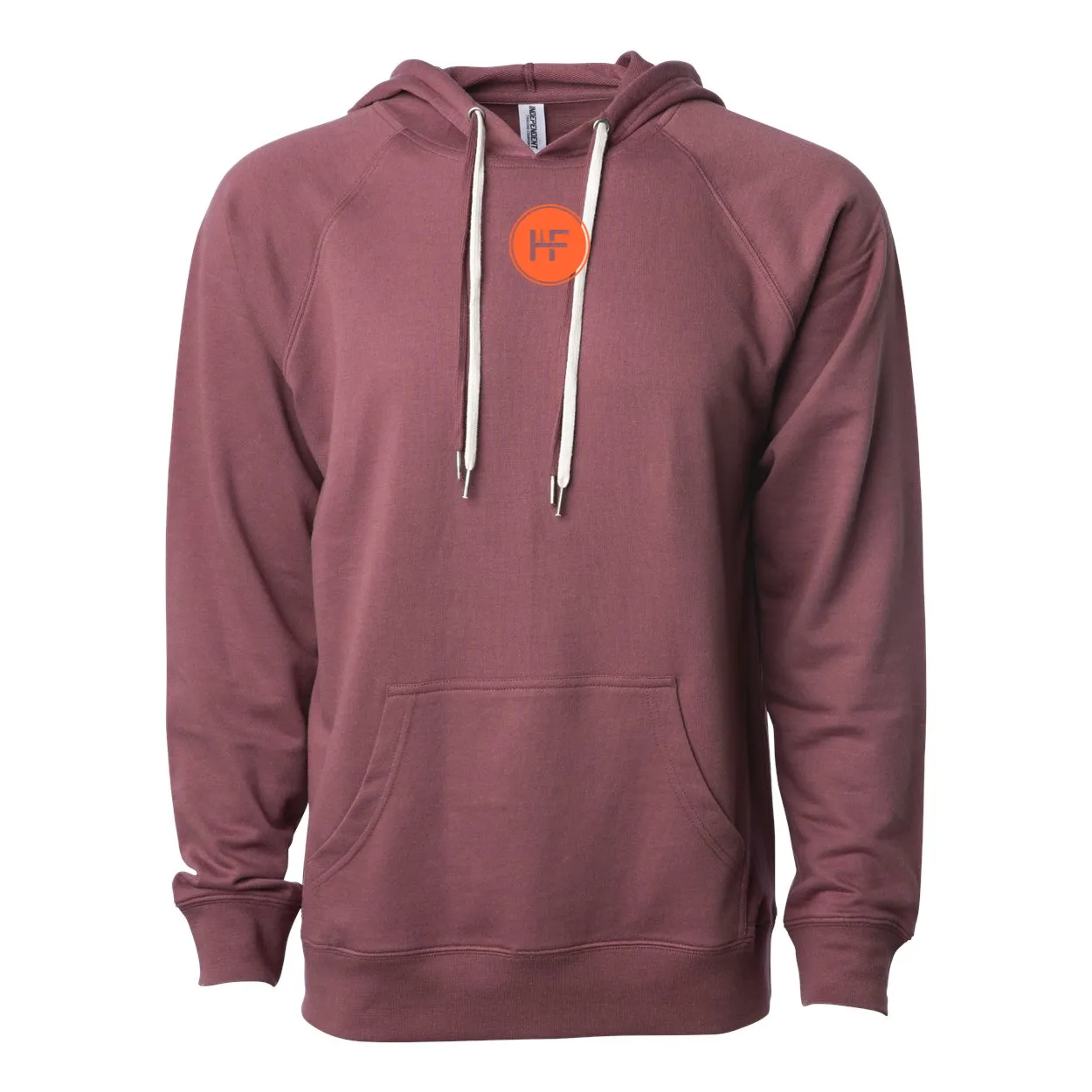 HF Icon Men's Lightweight Loopback Terry Hooded Sweatshirt