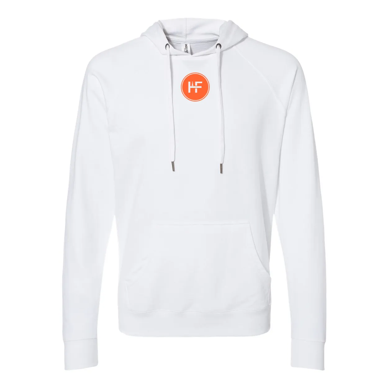 HF Icon Men's Lightweight Loopback Terry Hooded Sweatshirt