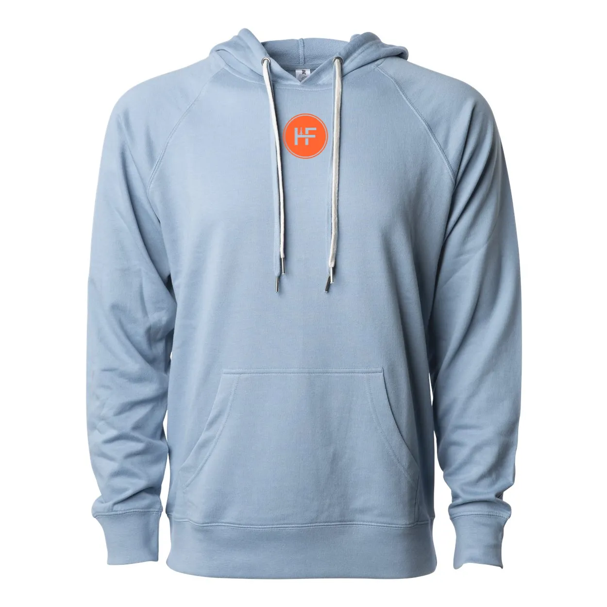 HF Icon Men's Lightweight Loopback Terry Hooded Sweatshirt