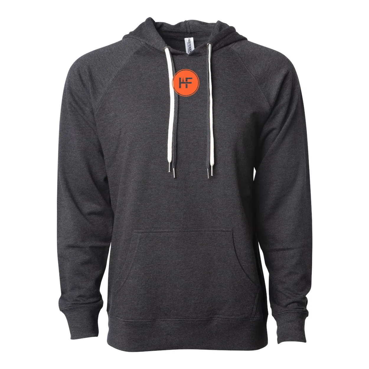 HF Icon Men's Lightweight Loopback Terry Hooded Sweatshirt