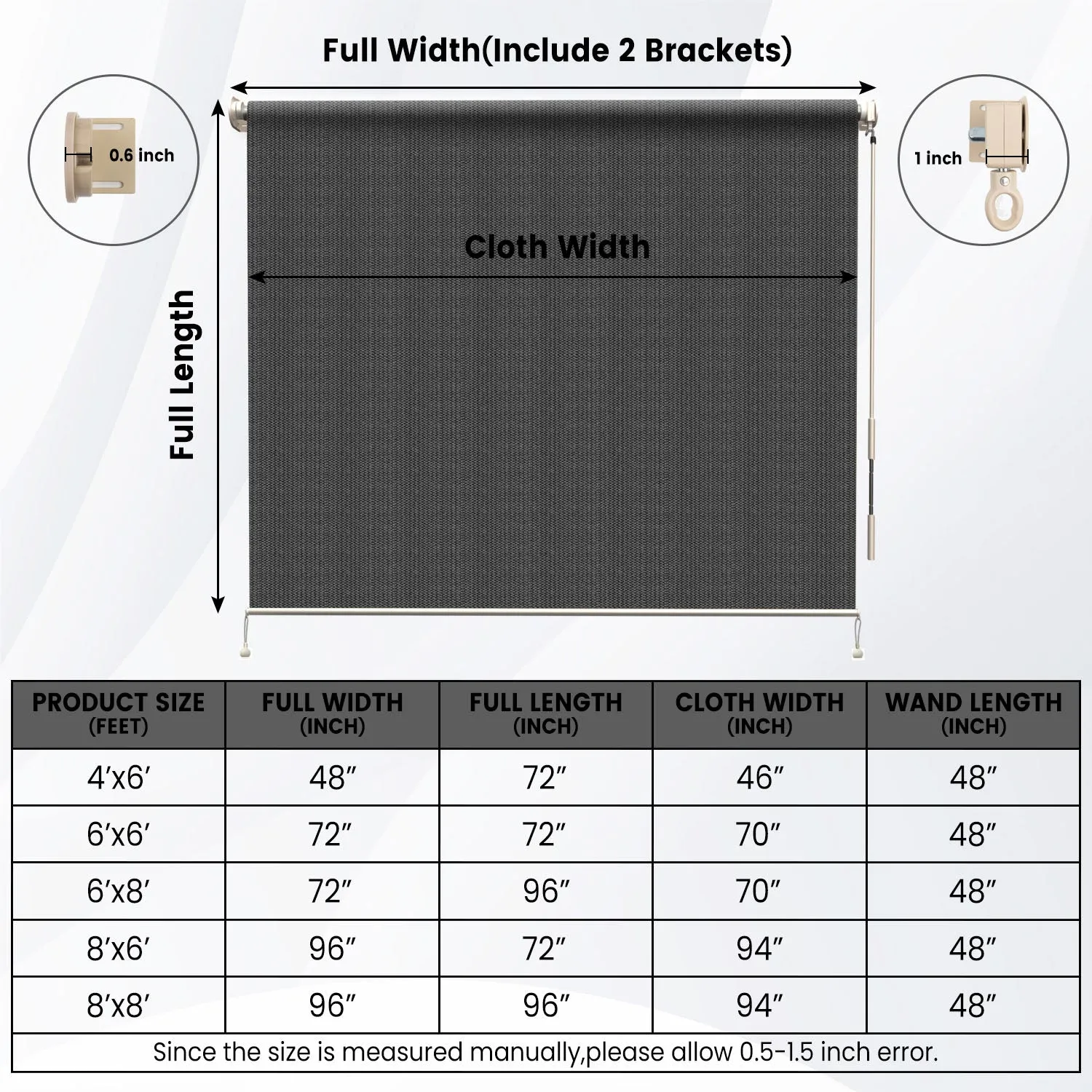 High Density Cordless Roller Shade
