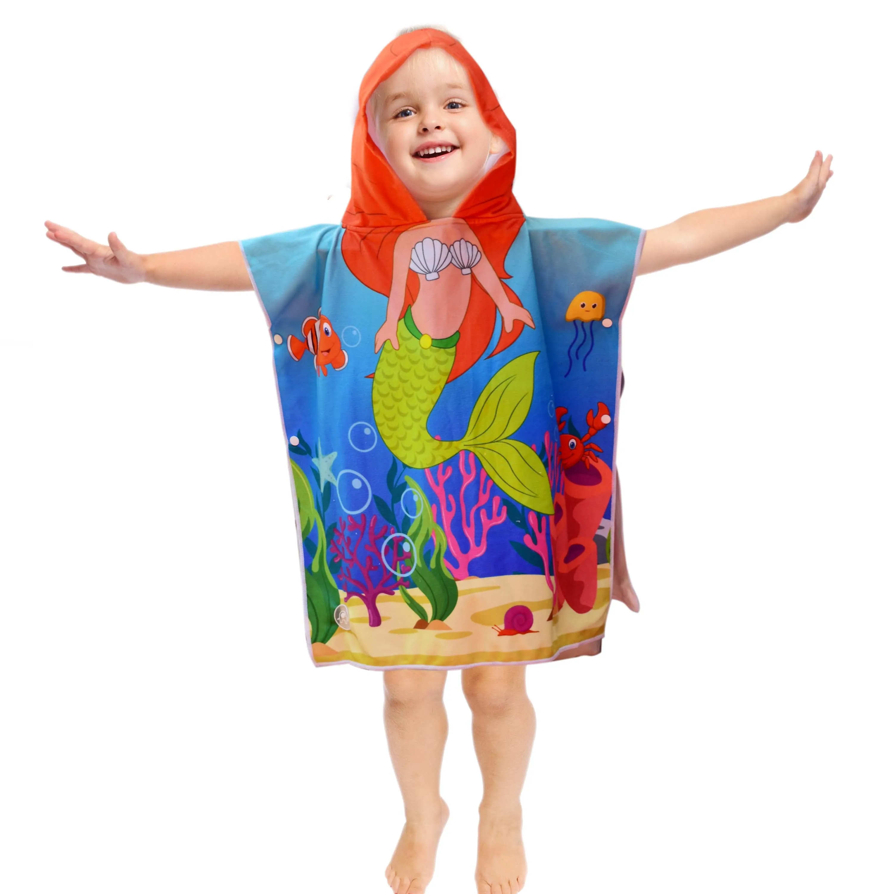 Hooded Towel - MERMAID