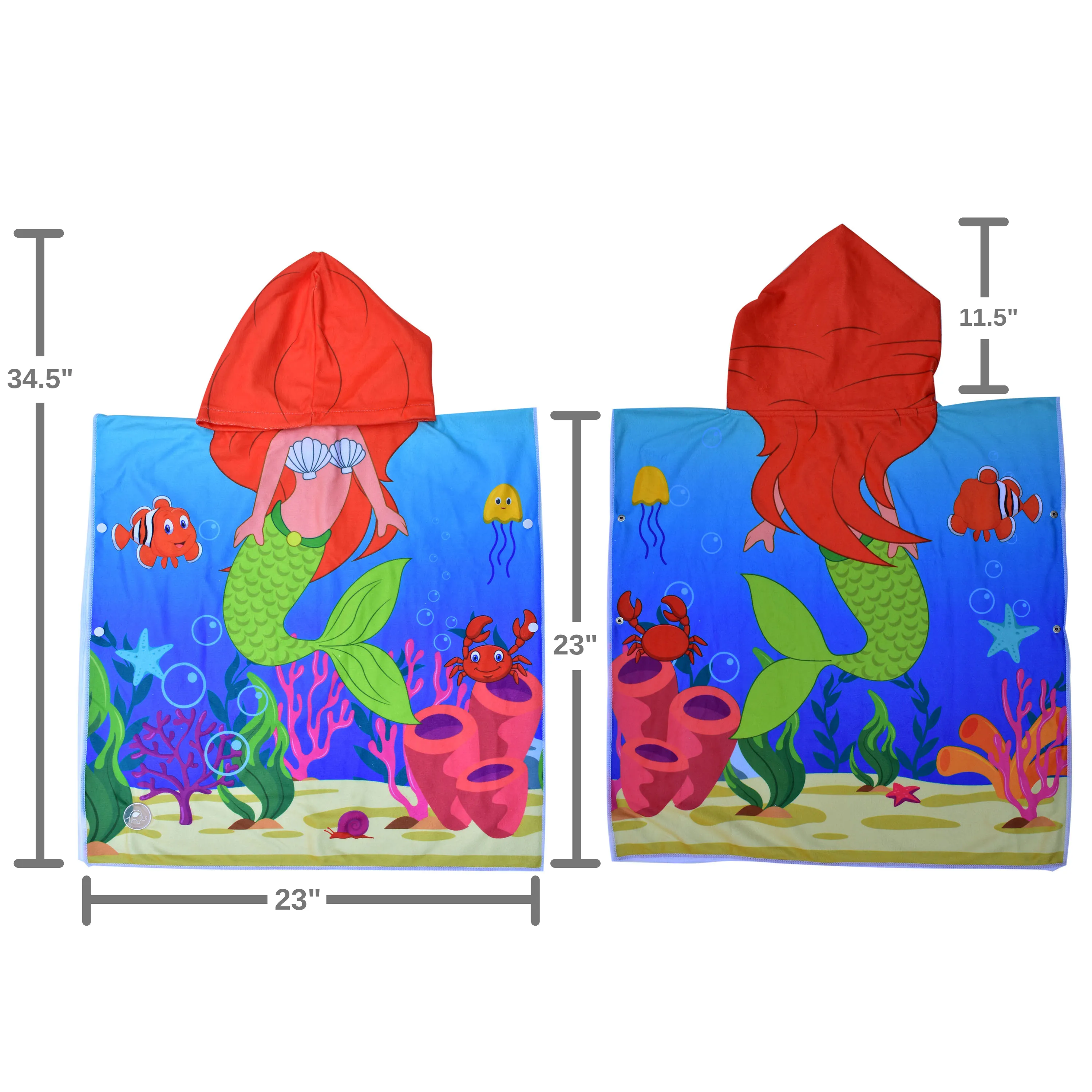Hooded Towel - MERMAID
