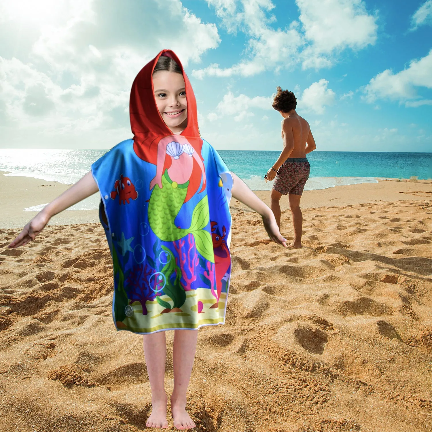 Hooded Towel - MERMAID