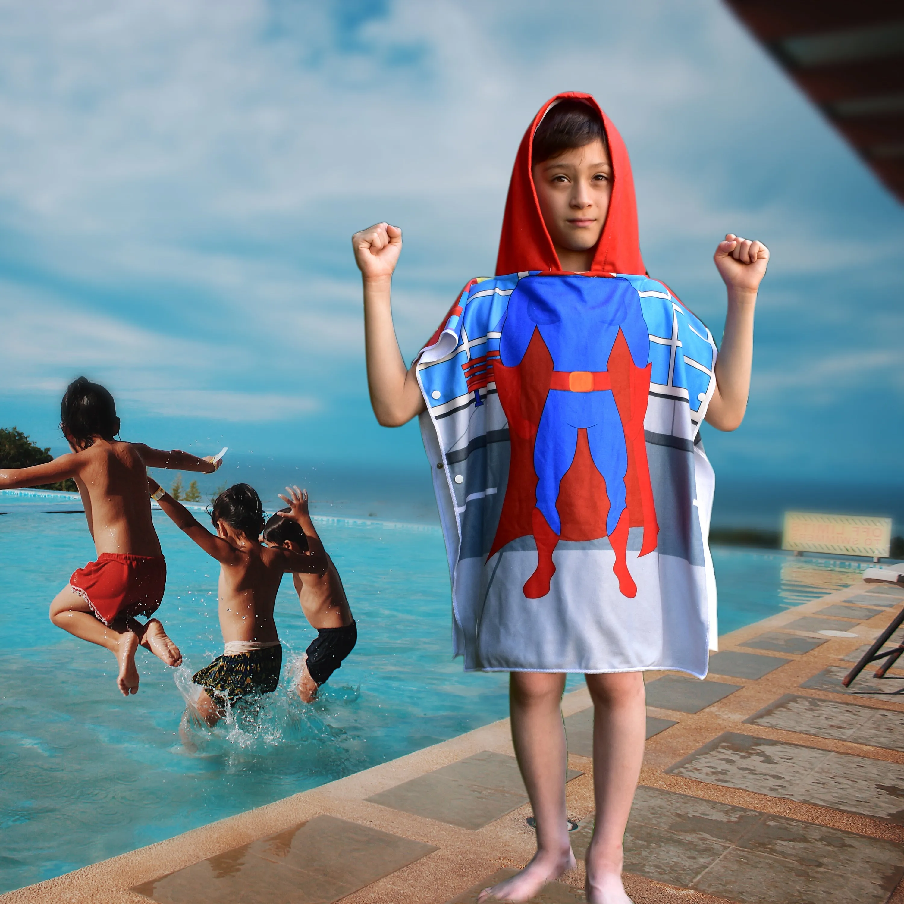 Hooded Towel - SUPERBOY