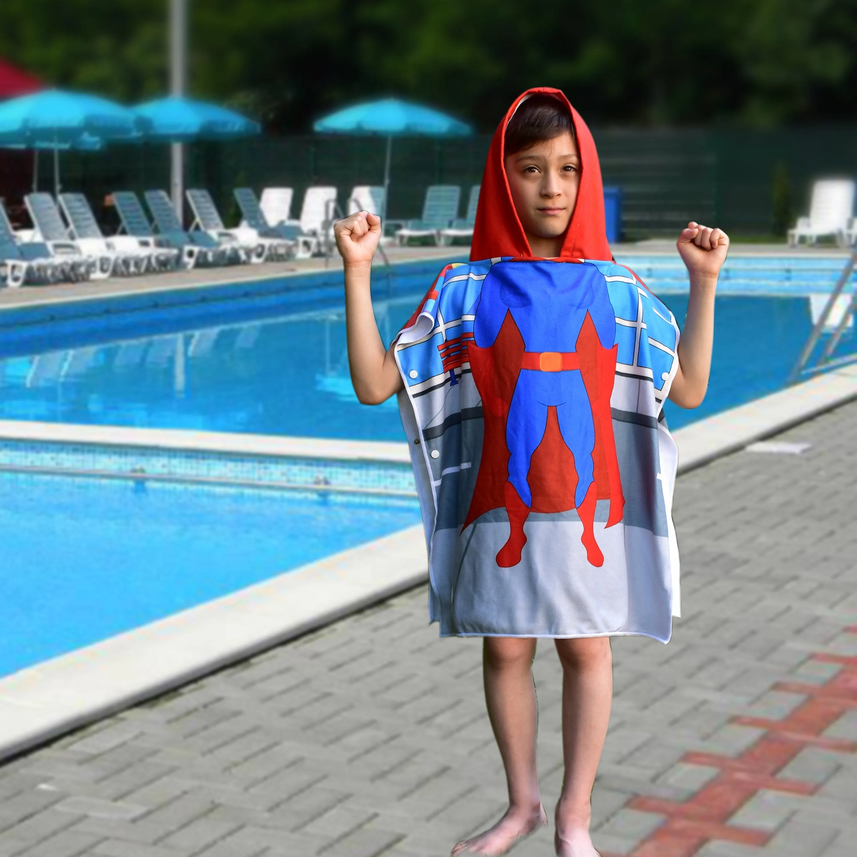Hooded Towel - SUPERBOY