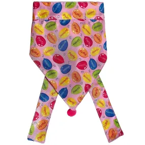 Huxley & Kent Pink Party Time Bandana For Cats & Dogs Small
